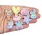 Kawaii Resin Cabochon Mix, Cute Pastel Flatbacks, 20 piece Set, Adorabilities